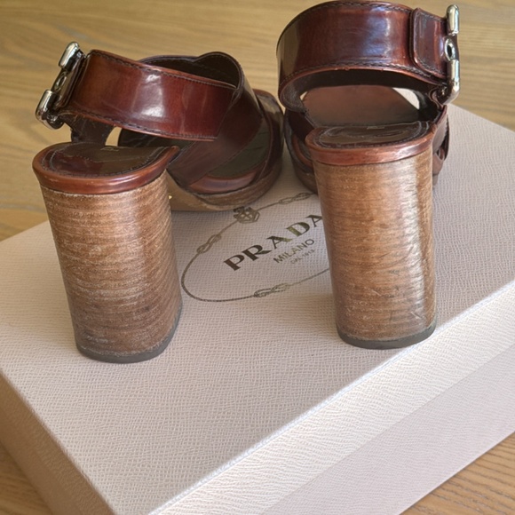 Prada 3” heel sandals - Picture 2 of 4